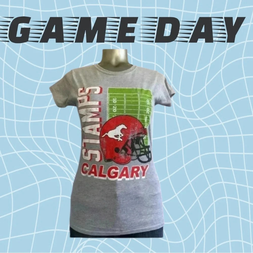 2 for $30 🆕 Calgary Stampeders CFL T-Shirt